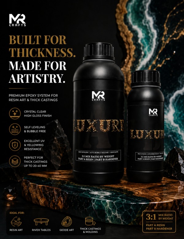 LUXURE 3:1 EPOXY RESIN