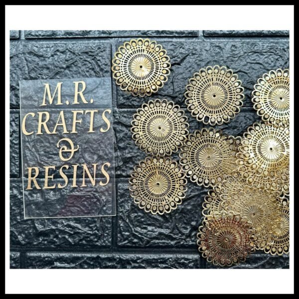 ROUND METAL PLATES