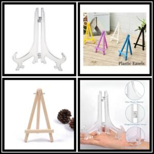 WOODEN & PLASTIC EASELS
