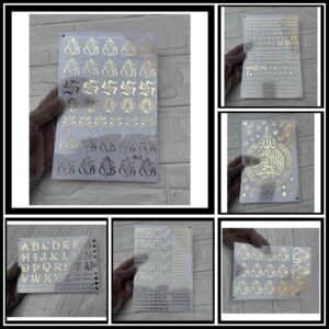 EMBOSSED STICKERS