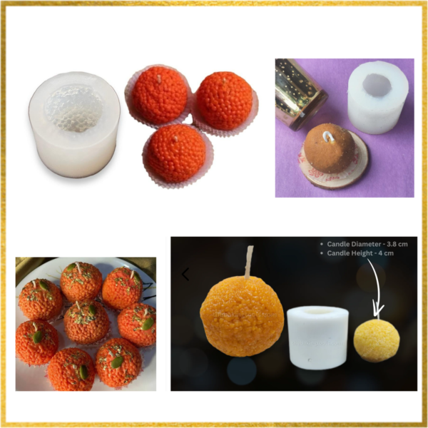 LADDOO SWEET CANDLE MOULD