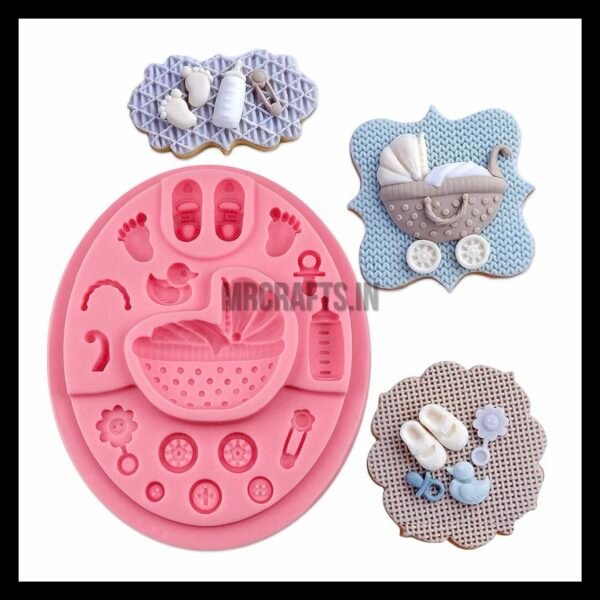 17 CAV BABY PRESERVATION & CANDLE BABY CHARM MOULD