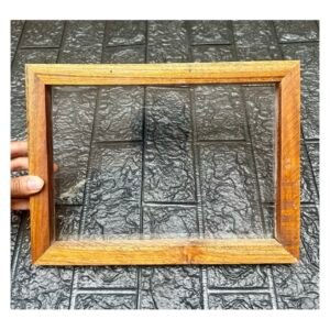 TEAKWOOD FRAME RECTANGLE - 12X9 INCH