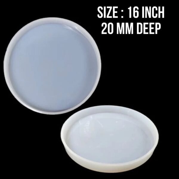 16 INCH PLAIN - 20MM DEEP MOULD