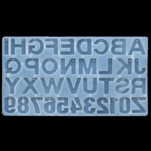 ALPHABET MOULD REVERSE WITH HOLE