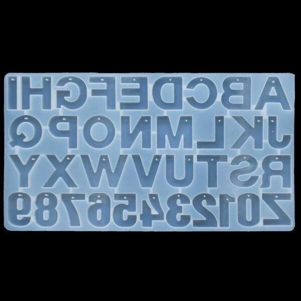 ALPHABET MOULD REVERSE WITH HOLE