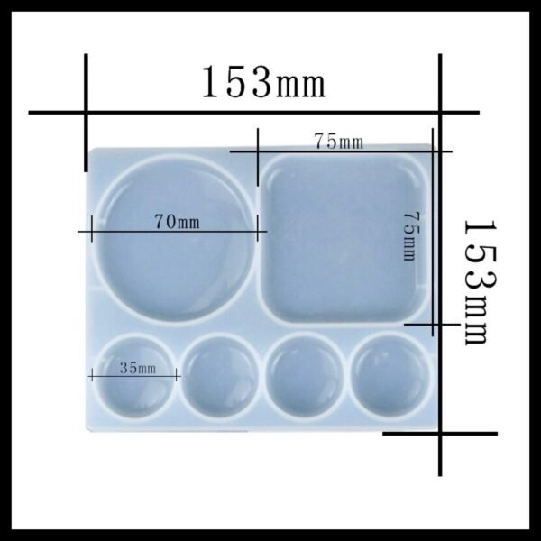 ROUND SQUARE CURVED MOULD