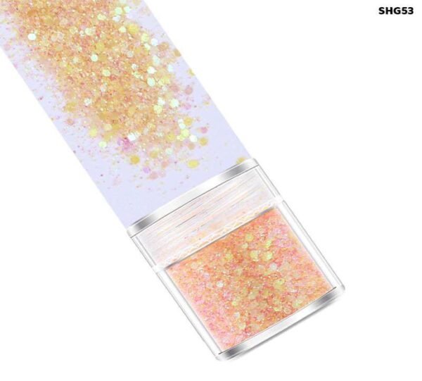 MAGIC YELLOW GLITTER CHUNKS