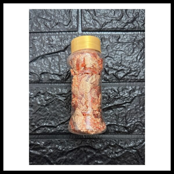 COPPER GLITTERY FOIL FLAKES