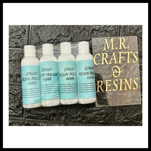 EPOXY RESIN POLISH COMBO OF 4 PC