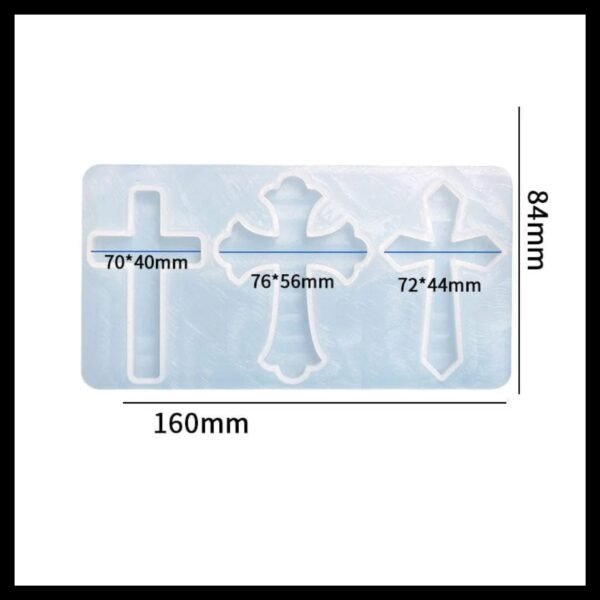 CROSS CHRISTIAN KEYCHAIN MOULD