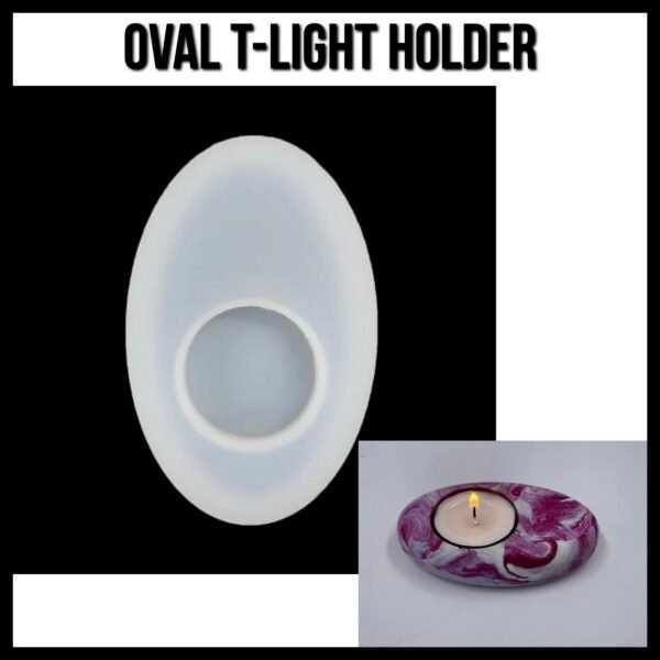 OVAL TEALIGHT HOLDER MOULD