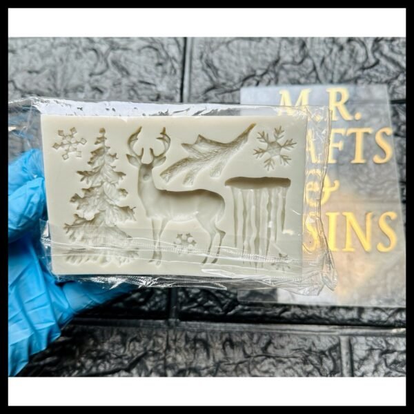 TREE REINDEER FLAKES MOULD MULTI IN ONE