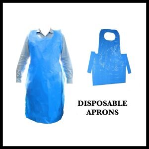 DISPOSABLE PREMIUM APRONS - 5 PC PACK