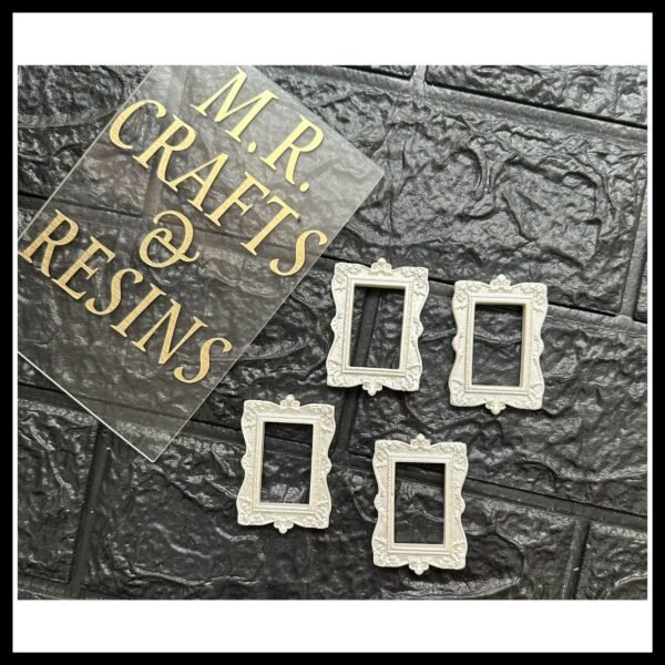 MILKY WHITE FRAME MINIATURE SET (4 PC)