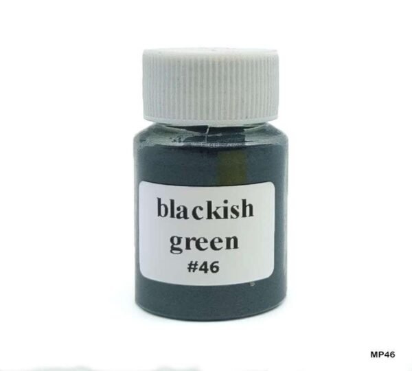 BLACKISH GREEN MICA POWDER
