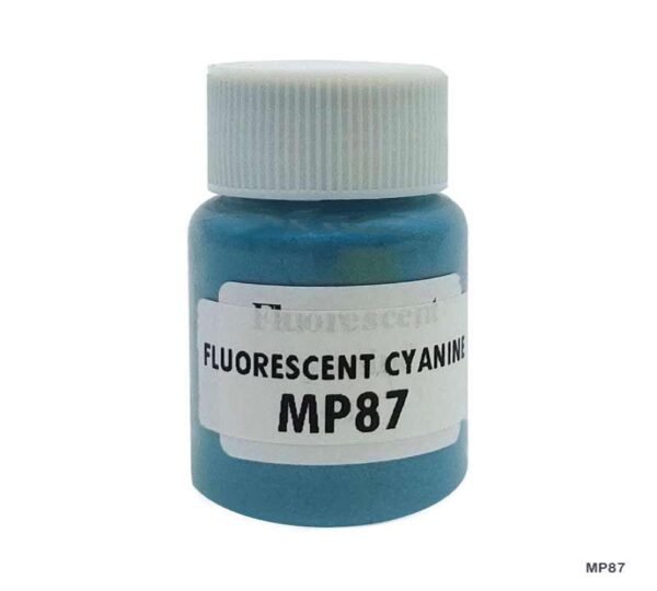 FLUORESCENT CYANINE MICA POWDER