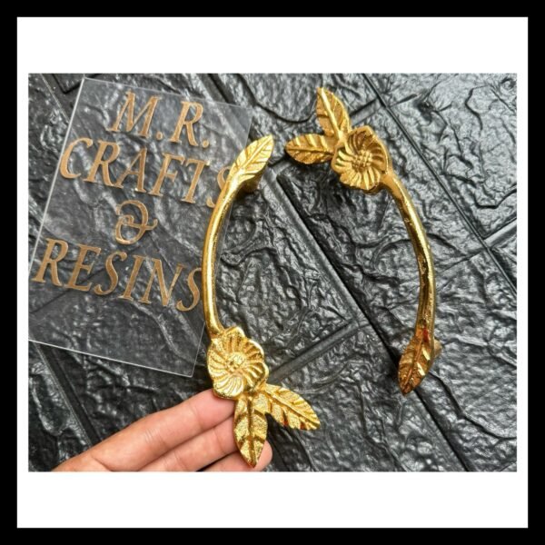 METAL STAND DESIGNER FLOWER TRAY HANDLE (BIG)