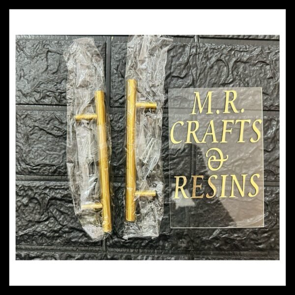 PLAIN GLOSSY METAL TRAY HANDLES