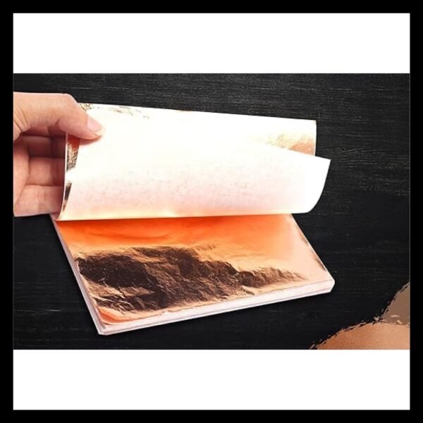 ROSE GOLD FOIL FLAKES 25 SHEETS PACK