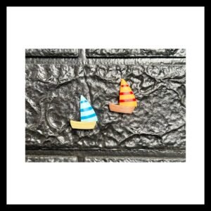 SAIL BOAT MINIATURE 2PC PACK