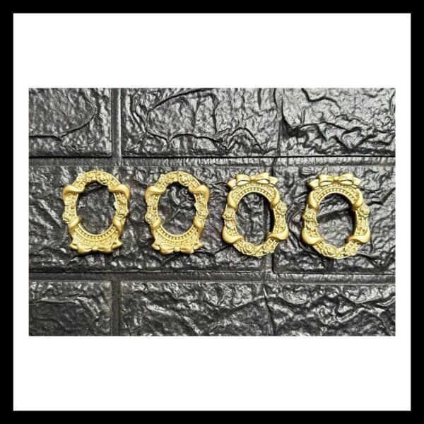 RESIN FRAME DESIGNER GOLD