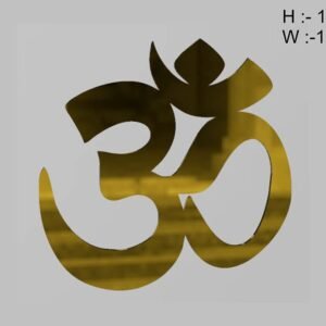 ACRYLIC OM CUTOUT 1” INCH (6PC PACK)