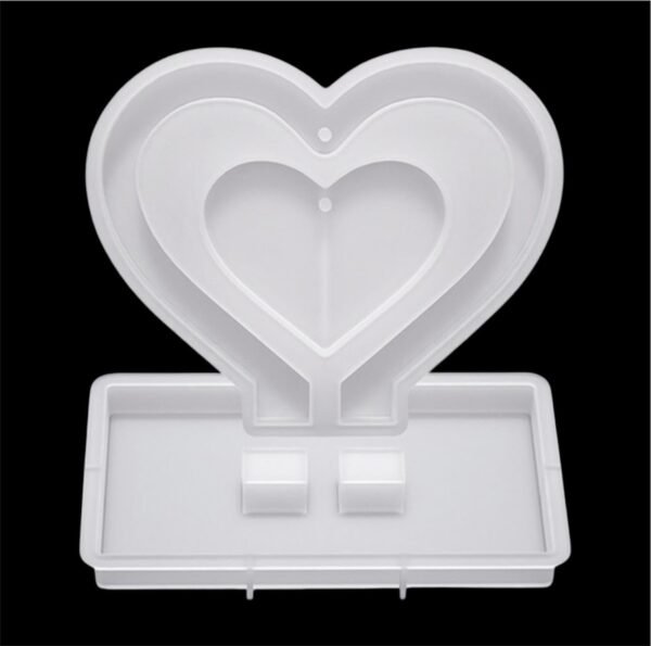 HEART HANGING FRAME MOULD WITH STAND