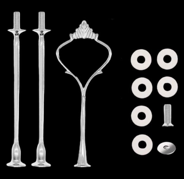 SILVER METAL FITTINGS