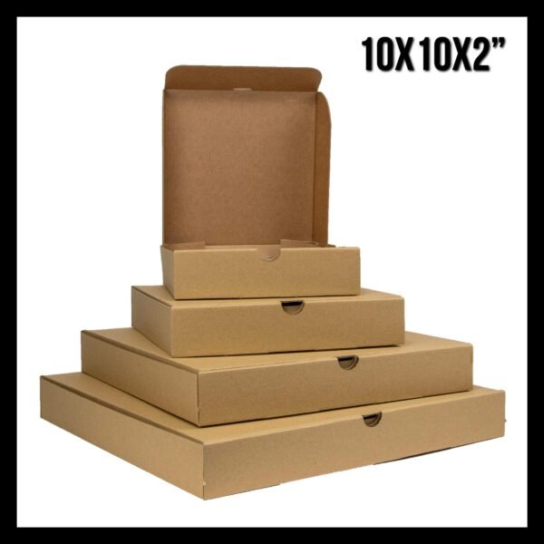 CORRUGATED BROWN BOXES ( 10 PC PACK)