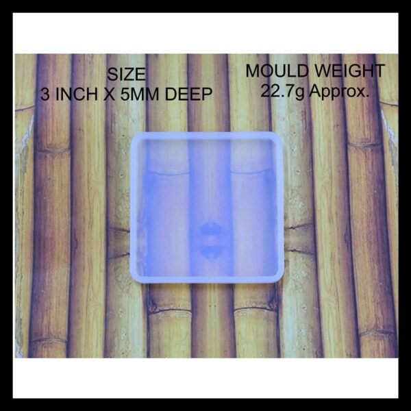 3” INCH SQUARE COASTER MOULD