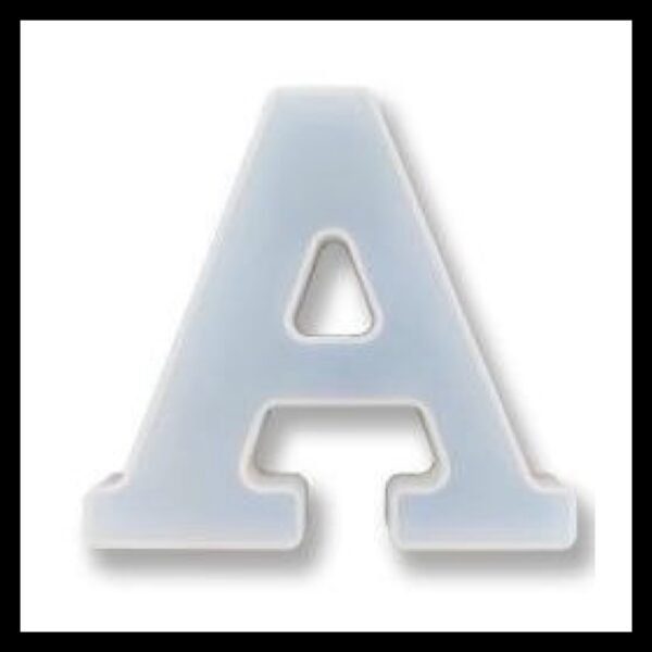 5.5” MONOGRAM ALPHABET MOULD- (R)