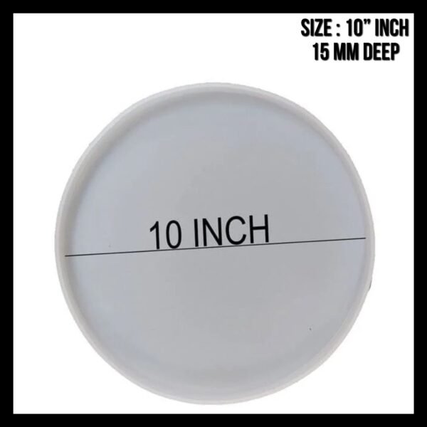 10” INCH ROUND TRAY MOULD (15 MM DEEP)