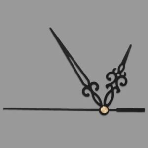 CLOCK NEEDLES/HANDS - BLACK