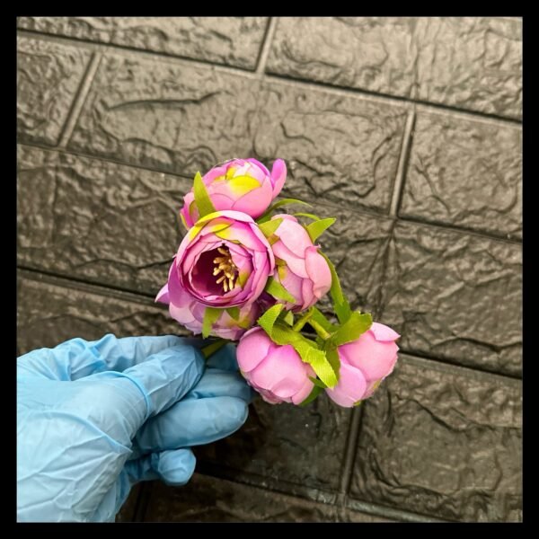 PURPLE PEONY FLOWER BUNCH BIG SIZE