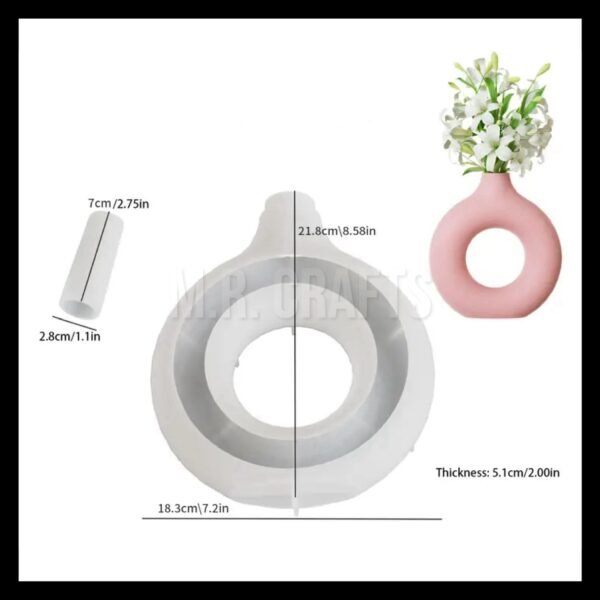 LOOP FLOWER VASE MOULD BIG