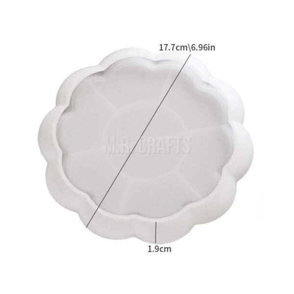 FLORAL STRIPE TRAY MOULD