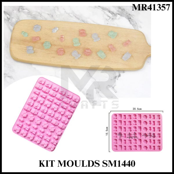 ANIMAL TEDDY FLOWER MOULD KIT MOULD SM1440